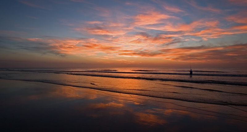 Fisherman at Sunrise