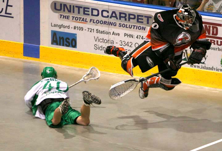 Flying Goaltender