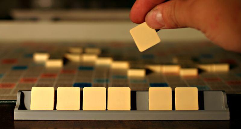 Not Playing Scrabble *