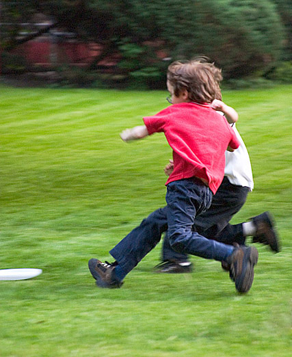* Chasing  Down the Frisbee