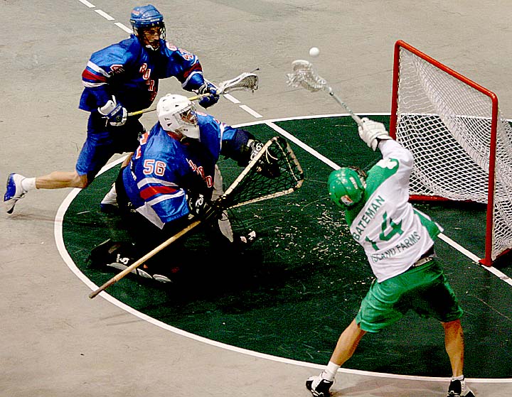 He scores