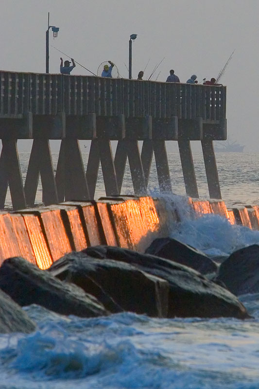 Fishing Off the Pier