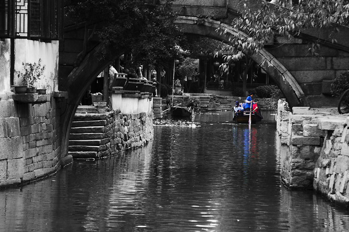 Through the canals *