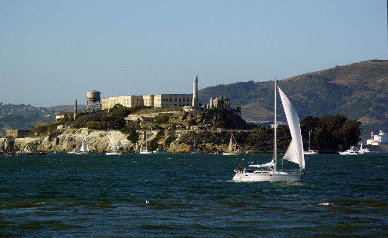Sailing Past the Rock