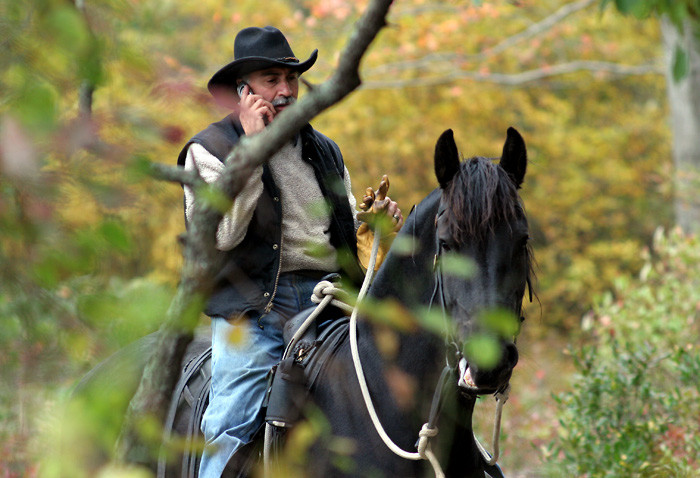 Cowboy on a Cellphone? *