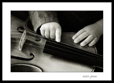 Young Musician's Hands