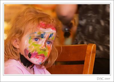 A Palate of Face Paints *