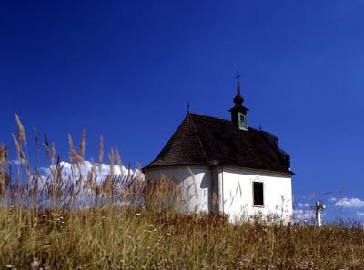 Tiny Orthodox Church on The Immense & Lonely Steppe *