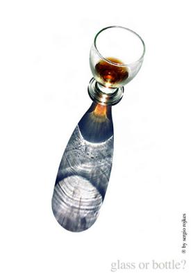 glass or Bottle by sergio rojkes