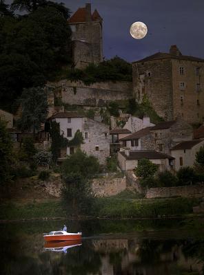 Full moon over a Medieval City9th Place