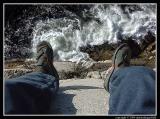 Feet first