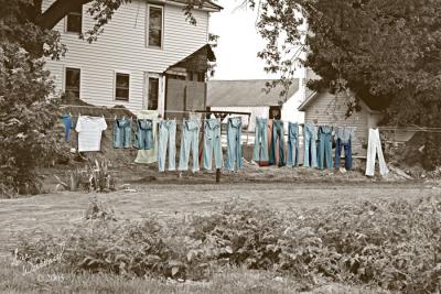 An Amish Clothesline