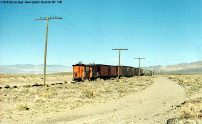 Southern Pacific's Mina Branch, Nevada - July 1980