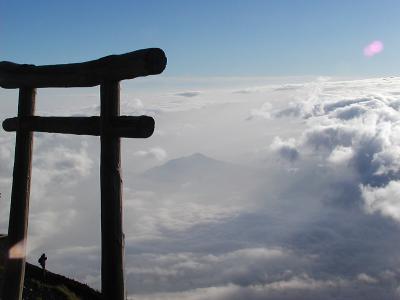 Climbing Mt Fuji