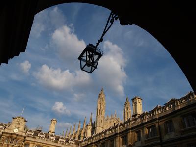 Lantern view with Kings' Chapel