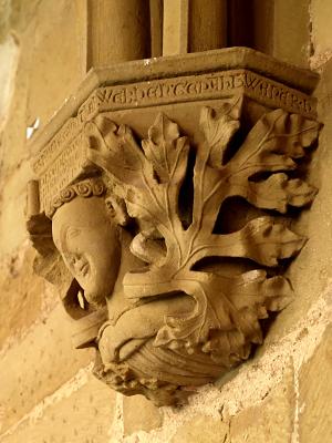 Stone carving
