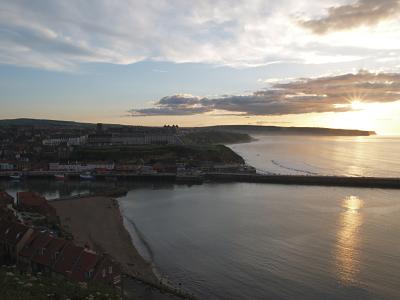 Whitby and cliffs