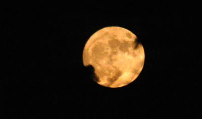 moon and clouds