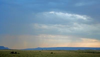 Rain in the distance