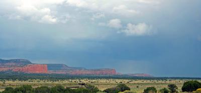 Rain in the distance