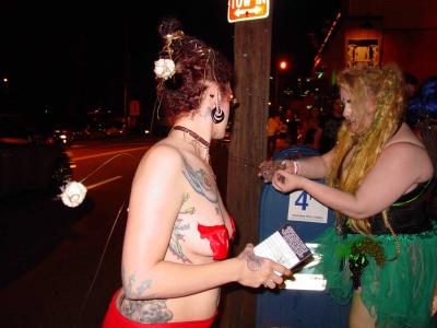 DSC00443.jpg Amee White and mandy cannons lighiting on fire the body piercing wings