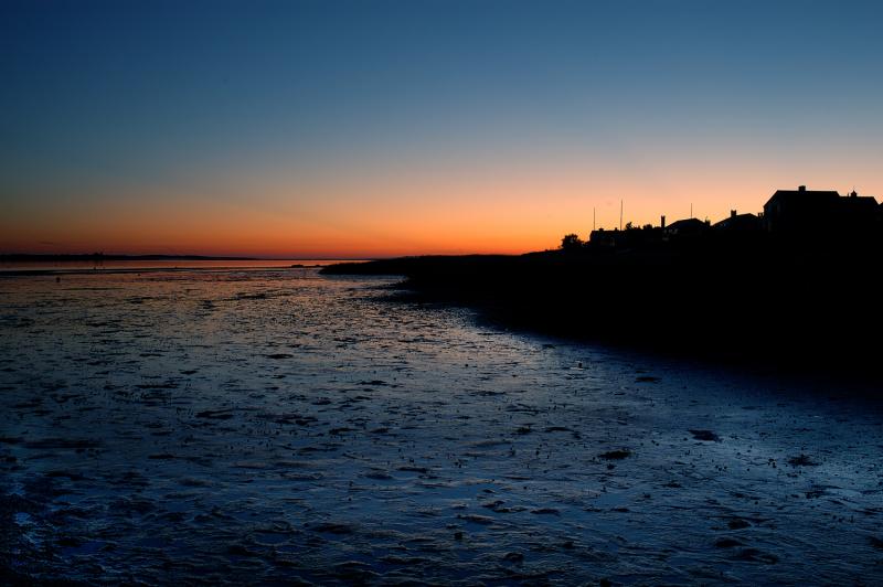 Barnstable Mud Flats at Sunrise