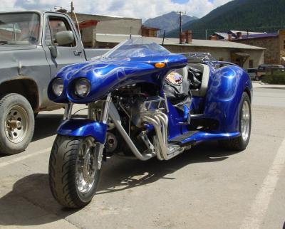 Chevy V-8 Trike . . . .
