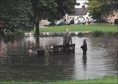 The village green