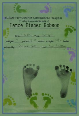 Foot Prints along with the specifications