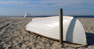 as seen from Sandy Hook