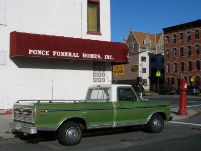 1975 Ford Ranger XLT Pickup, in olive