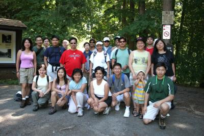 Bash-Bish Falls: Group pic 1
