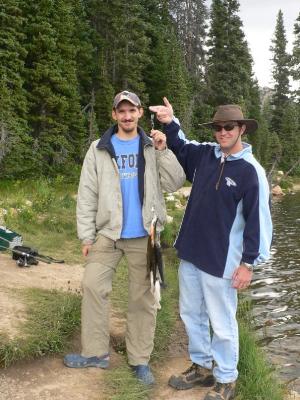Ryan and I with fish