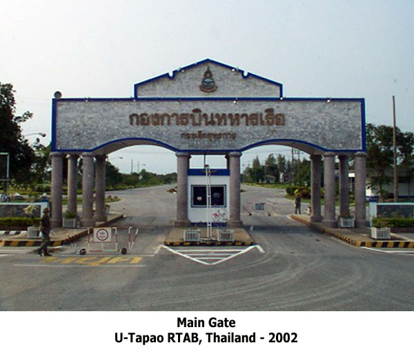 U-Tapao Main Gate 2002