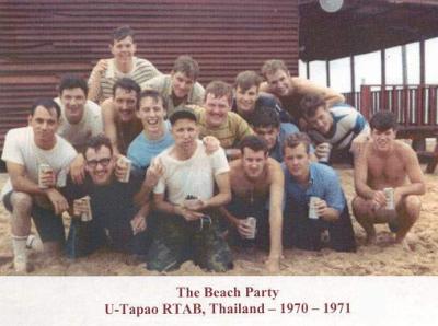 Beach Party at U-Tapao 1970-1971