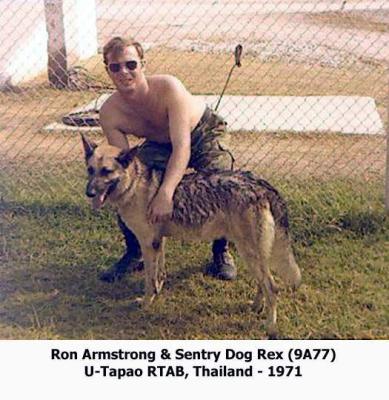 Ron Armstrong & Rex-9A77   1971