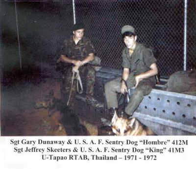 Gary Dunaway with Hombre-412M & Jeffrey Skeeters  with King-41M3   1971-1972