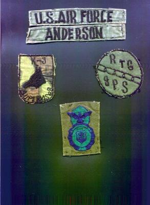 SSgt  Vernon Anderson Patches