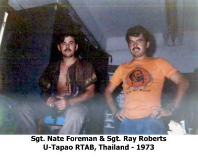 Sgt Nate Foreman & Sgt Ray Roberts -1973