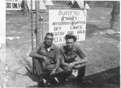 TSgt's Tom Swartz & Ben Cox - 1968