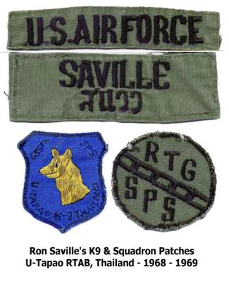 Ron Saville's Patches - 1968-1969