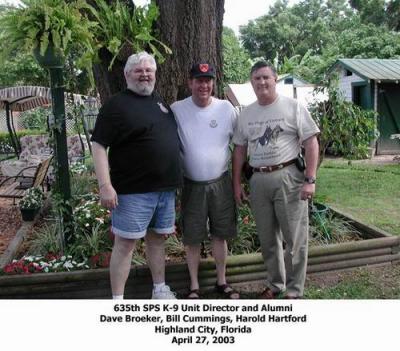 The 3 Unit Directors - Dave Broeker, Bill Cummings, & Harold Heartford