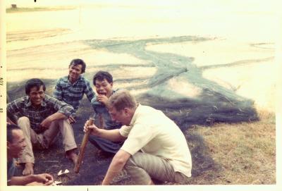 Olson with Thai Fisherman