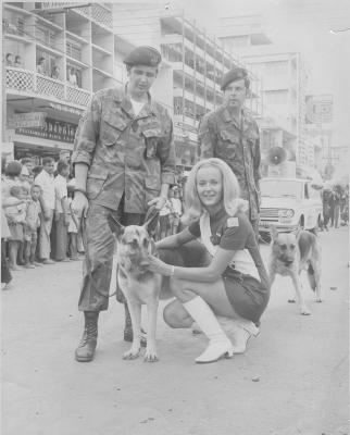 Blood, Berry and Nurse in Parade  Udorn 1970