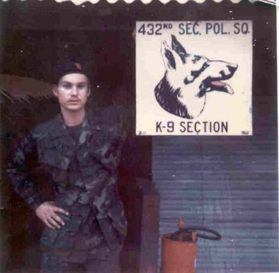 Dennis Snellen at the Barracks  Udorn 1972