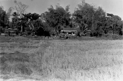 Village off end of runway (Miami Beach)  Udorn 1970