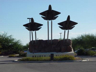 Front Gate to Pima air Museum