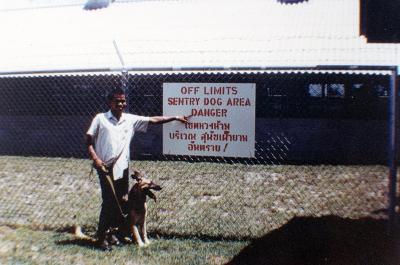 025 - Jimmy (8th SPS K9 Kennel Boy) and Ranger-861X