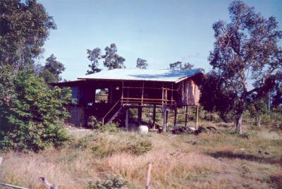 051 - Typical Thai house located on the way to the 8th SPS K9 Section kennels at the bomb dump