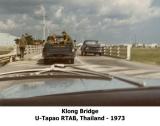 Klong Bridge 1973 at U-Tapao